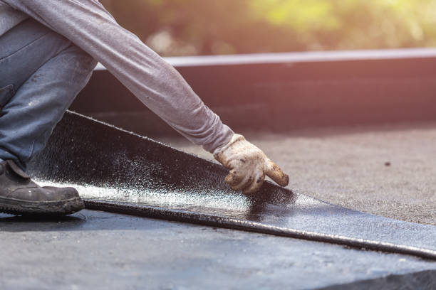 Professional Exterior Waterproofing technician working in Camillus, NY